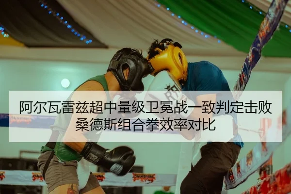 阿尔瓦雷兹超中量级卫冕战一致判定击败桑德斯组合拳效率对比
